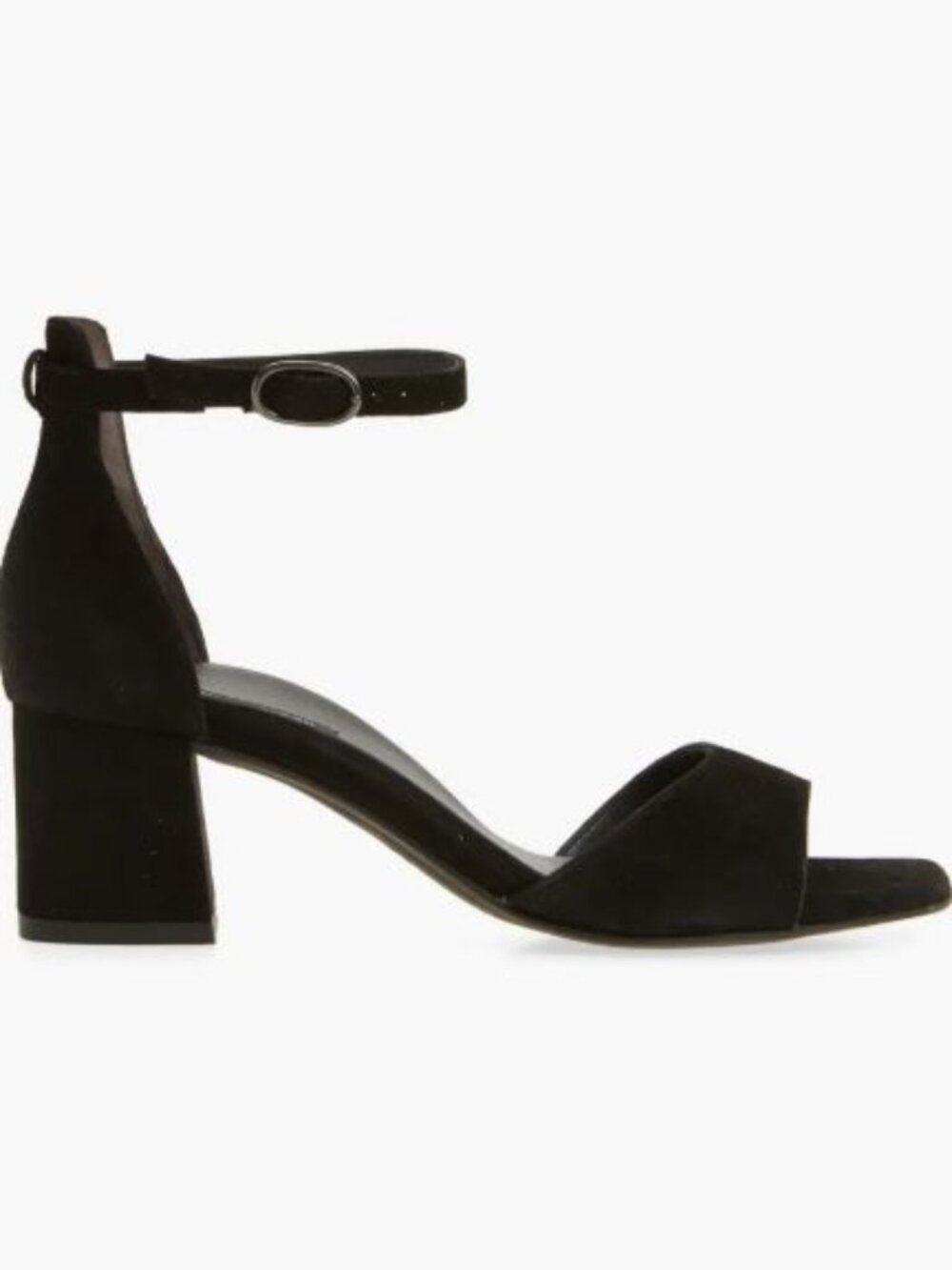 Paul Green Barbee Ankle Strap Leather Sandal, Black (5.5 UK, 8.0 US)